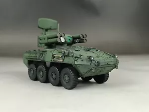 Modelo de sistema de misiles multiusos ADATS 8x8 Styker moderno construido 1/72 - Imagen 1 de 12