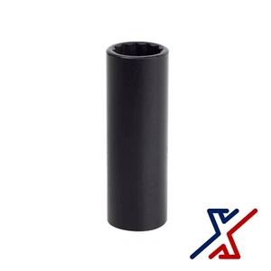 15 mm. x 1/2" Drive, 12 Point Deep Impact Socket, Spindle Axle Nut by X1 Tools - Picture 1 of 3