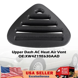 Upper Dash AC Heat Air Vent Black XW4Z19E630AAD Fit For Ford Thunderbird 2002 UE - Picture 1 of 11