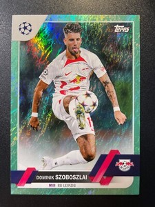 2023 Topps UCL Dominik Szoboszlai RB Leipzig Aqua Foil #171