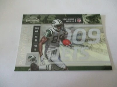 2009 Panini Contenders Foil Rookie Jerricho Cotchery Card #67 Serial #52/99 - Image 1 of 2