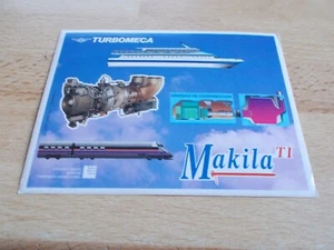 Autocollant TURBOMECA MAKILA TI - Imagen 1 de 1