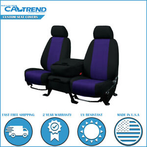CalTrend Purple Neosupreme Front  Seat Covers for 2011-2018 Dodge Journey