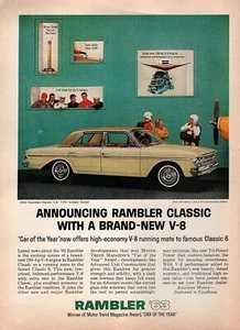 1963 Rambler Classic 770 V8 Sedan Original Color Ad - Picture 1 of 1