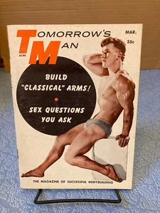 TOMORROW'S MAN Vol VIII No 4 March 1960  hunks muscle men beefcake physique - Imagen 1 de 1