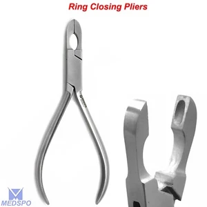 Professional Jewellery Making Jump Ring Body Piercing Forceps Ring Closing Plier - Picture 1 of 5