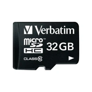 VERBATIM 32GB MICRO SD CLASSE 10 - Photo 1 sur 1