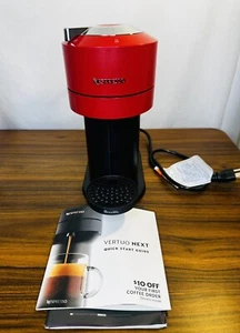 Nespresso Vertuo Next Coffee Maker and Espresso Machine by Breville Cherry Red - Picture 1 of 9