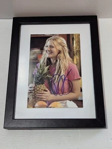 Drew Barrymore Signed 4x6 Framed Photo Autographed with COA - Picture 1 of 4