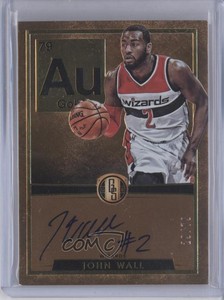 2015-16 Panini Gold Standard AU Auto /79 John Wall #AU-JW Auto