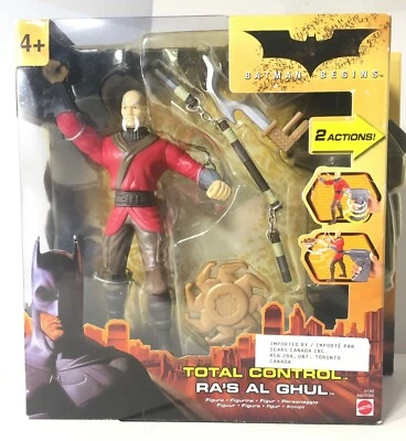 Batman Begins Total Control Ra's Al Ghul Action Figure NIB 2005 New - Image 1 of 4