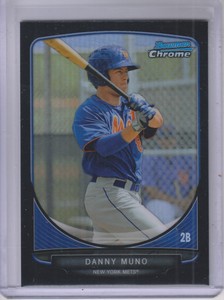 2013 Bowman Chrome Prospects Black Refractors #BCP28 Danny Muno /99