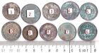 K6510, China 10 Pcs Diff. Ancient Coins Collection, Bc 118-Ad 1850