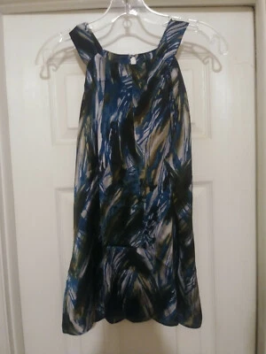 Violet & Claire Women's Multi-Color Polyester Scoop Neck Sleeveless Top Size MED - Изображение 1 из 4