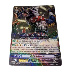 Vanguard Cardfight!! Unite Attacker BT02/021EN R Rare Holo TCG Trading Card Game - Picture 1 of 10
