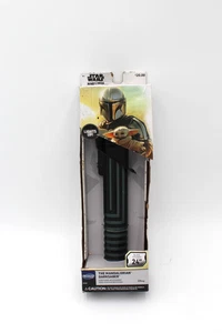 The Mandalorian Dark Saber 24" Blade Lights Up Disney Takes 2AA Batteries - Picture 1 of 4