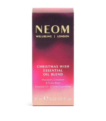 Neom Christmas Wish Essential Oil Blend 10ml. BN. Sealed In Unopened Box. 2025.