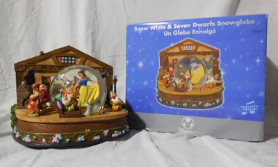 Disney Store Blancanieves y los siete enanitos Yodel canción musical globo de nieve LEER Foto 1 de 4