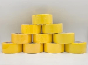10x Rollen 50 mm gelb Lager Boden Markierungsband - NEU & versiegelt - strapazierfähig - Bild 1 von 4