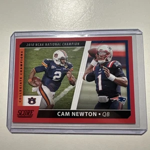 2021 Score Collegiate Champions Red Cam Newton #CC5 - Bild 1 von 2