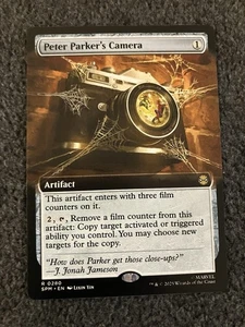 Magic MTG - Peter Parkers Kamera (Extended Art) - Marvel's Spider-Man - Bild 1 von 2