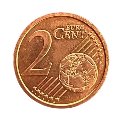🇮🇹 Italy 2 Euro Cents 2008 Copper Coin KM#211 Mole Antonelliana Design C0001 - Image 1 of 2