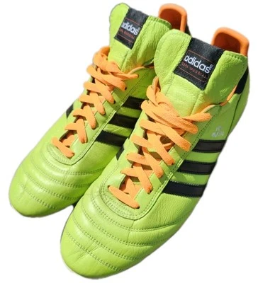 Adidas Copa Mundial Samba Verde Naranja EE. UU. 12 M22354 UK 11.5 EU 46 2/3 Raro  Foto 1 de 4