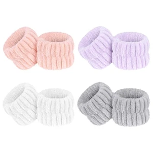 Auswahl Paar Handgelenk Waschband Gesicht Wasch Armbänder Spa Schweissband - Bild 1 von 19