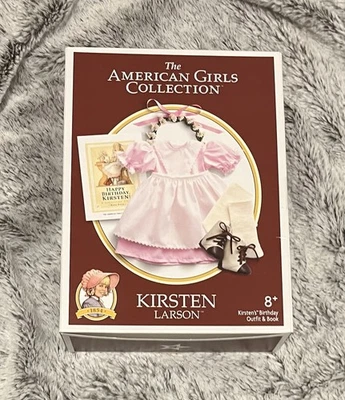 American Girl Кирстен день рождения наряд комплект и книга ограниченного тиража новый в коробке - Изображение 1 из 3