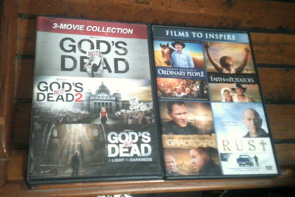 7-Films to Inspire: God's Not Dead Trilogy, Grace Card, Faith Like Potatoes etc. - Image 1 of 1