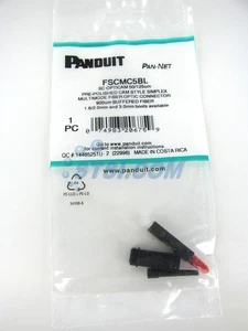 Panduit FSCMC5BL Opticam SC Simplex OM2 Multimode Glasfaserstecker ~ STSI - Bild 1 von 2
