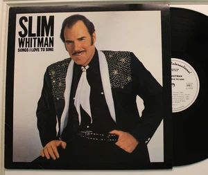 Slim Whitman Lp Songs I Love To Sing On Epic - Vg To Nm/ Vg - Picture 1 of 1