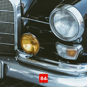 Mercedes W110 Ponton 2x Scheinwerfer USA E-Prüfzeichen TÜV - Bild 1 von 7