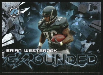 2023 Topps Composite Resurgence Grounded #RG18 Brian Westbrook - FB - Image 1 of 2