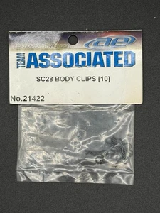 Team Associated 21422 Body Clips SC28 (10 Count) - Picture 1 of 2