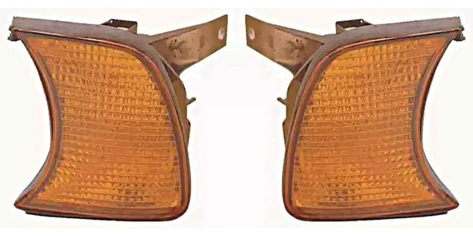 Par de luces de esquina ámbar DEPO para BMW E34 88-97 63131384031 Foto 1 de 1