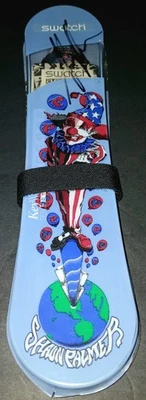 Reloj Swatch Firmado Raro 1997 ACCESO Skipass PALMER POR SHAUN PALMER SHB100S COMO NUEVO Foto 1 de 4