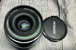 Promaster MC Auto 28mm F2.8 Japan camera lens - Picture 1 of 22