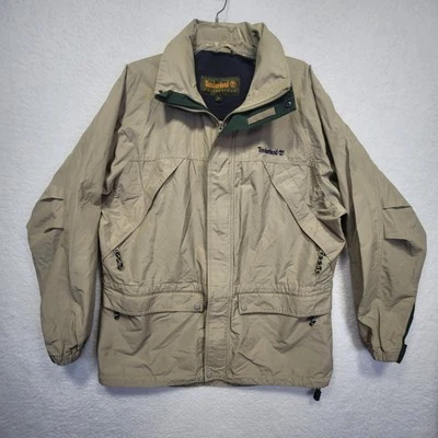 Timberland Weathergear Vintage Jacket Field Coat Size Medium Men’s 90s Hooded - Image 1 of 4