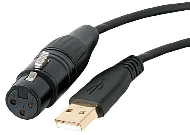 DAP AUDIO - USB a 3 pines XLR enchufe interfaz cable 3 m Foto 1 de 1
