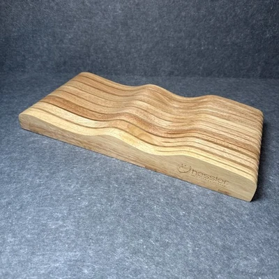 HESSLER WORLDWIDE Gourmet Series In-Drawer Wooden Knife Organizer 16 x 7.5" Wood - Image 1 of 4