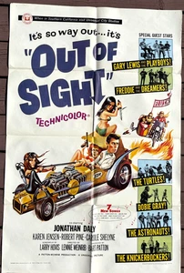 OUT OF SIGHT! 1966 1 Sht-The Turtles, Gary Lewis, Dobie Gray, More; GROOVY! - Bild 1 von 4