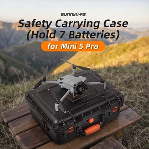 Safety Carrying Case Waterproof Hard Case Box For DJI Mini 5 Pro Accessories - Picture 1 of 10