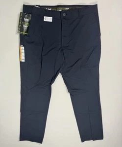 Pantalones chinos rectos relajados Lee Extreme Motion MVP para hombre 40x32 azul marino nuevos con etiquetas cómodos - Imagen 1 de 10