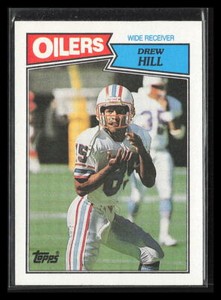Drew Hill 1987 Topps #309  Houston Oilers