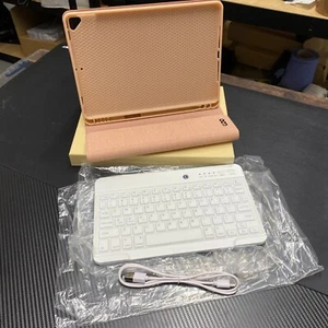 *BRAND NEW* For iPad 10.2” (7th / 8th / 9th Gen) Folio Case + Slim Keyboard - Picture 1 of 6