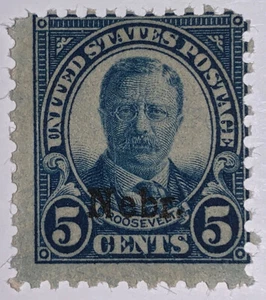 TRAVELSTAMPS: 1929 US STAMPS SCOTT #674 Roosevelt NEB OP MINT NO GUM - Picture 1 of 6
