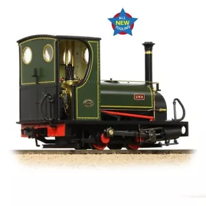 Bachmann 71-028 Quarry Hunslet 0-4-0 Tank Engine UNA Green 1:43.5 NG7 Scale NEW - Foto 1 di 9