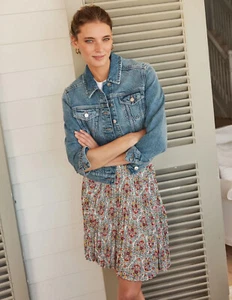 Boden - Mini Pleated Skirt - Rock - UK 8 EU 34/36 - Bild 1 von 13