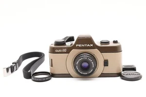 [FAST NEUWERTIG] Pentax Auto 110 analoge Spiegelreflexkamera Safari weinrot 24 mm F/2,8 aus Japan - Bild 1 von 13
